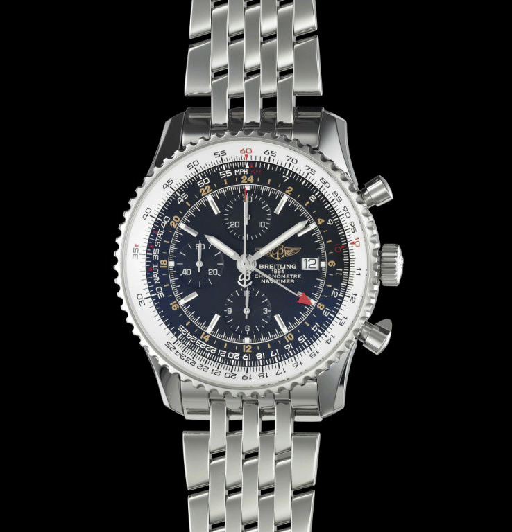 Breitling Navitimer World Replica Reloj Pulsera De Acero