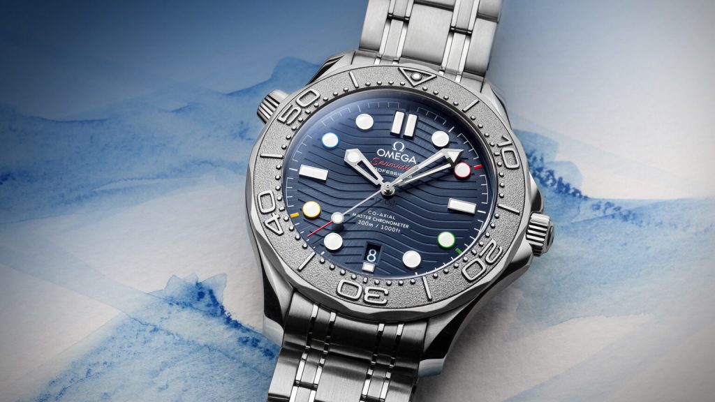 Omega Seamaster Diver 300M Beijing 2022 Special Edition Relojes Imitacion