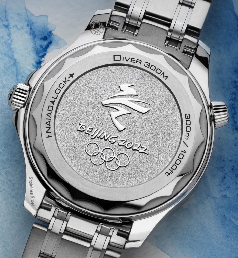 Omega Seamaster Diver 300M Beijing 2022 Special Edition Relojes Imitacion
