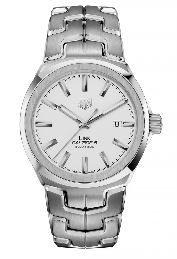 Replica de TAG Heuer Link Para Hombre Plata