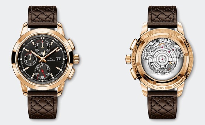 iwc ingenieur chronograph edition 74th members meeting at goodwood replica reloj