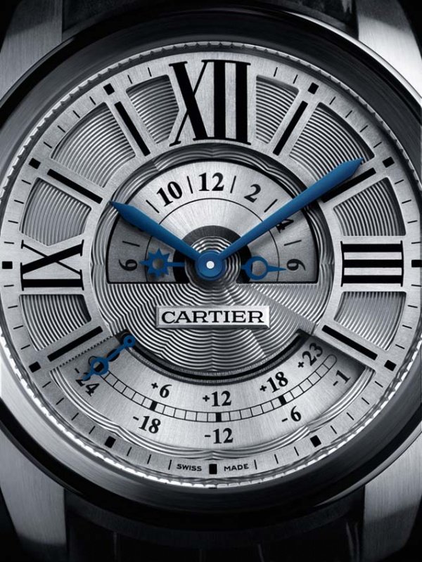 Replica Calibre De Cartier Multiple Time Zone Con Calibre 9909 MC