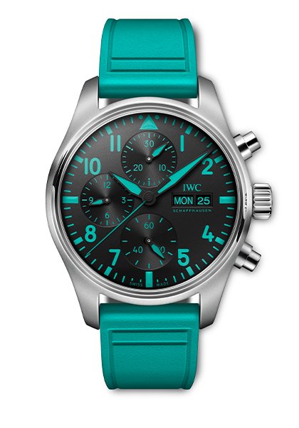 iwc schaffhausen pilot chronograph 41 replica